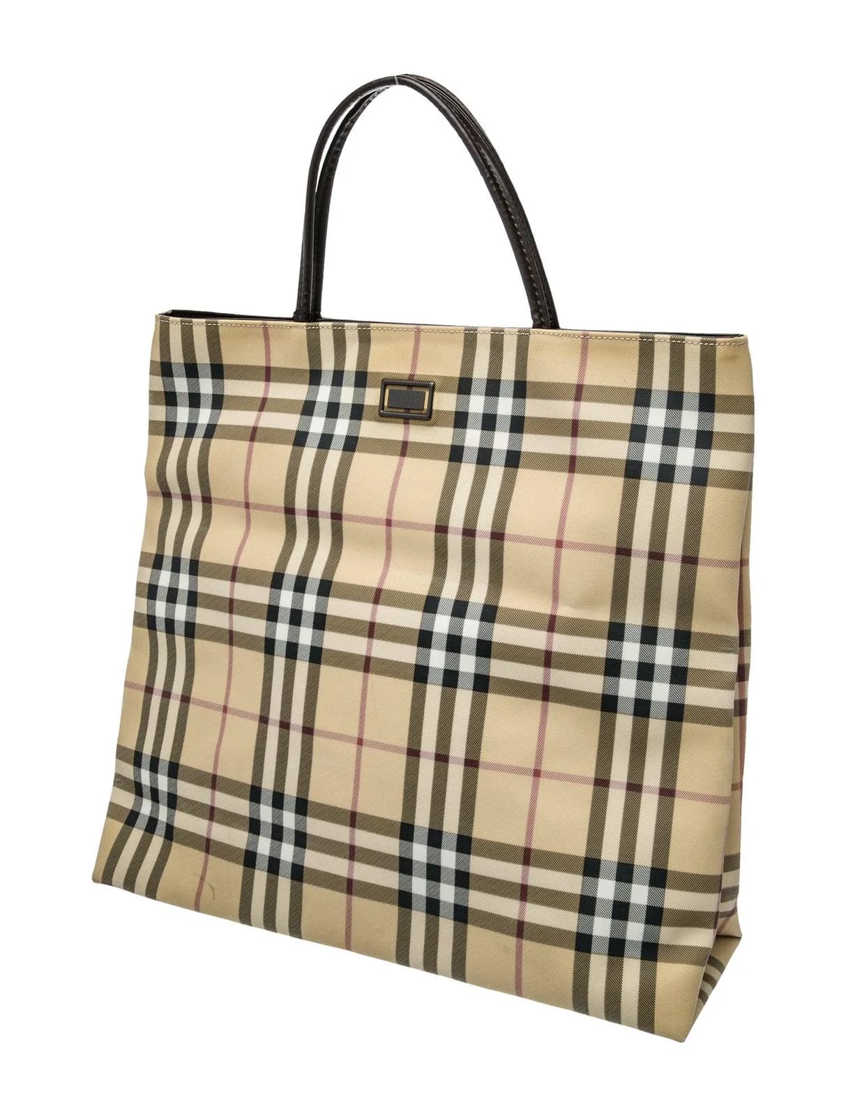 Nova Check Tote Bag - Image 1